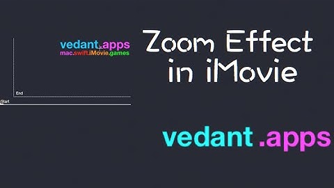 Create a Zoom Effect in iMovie