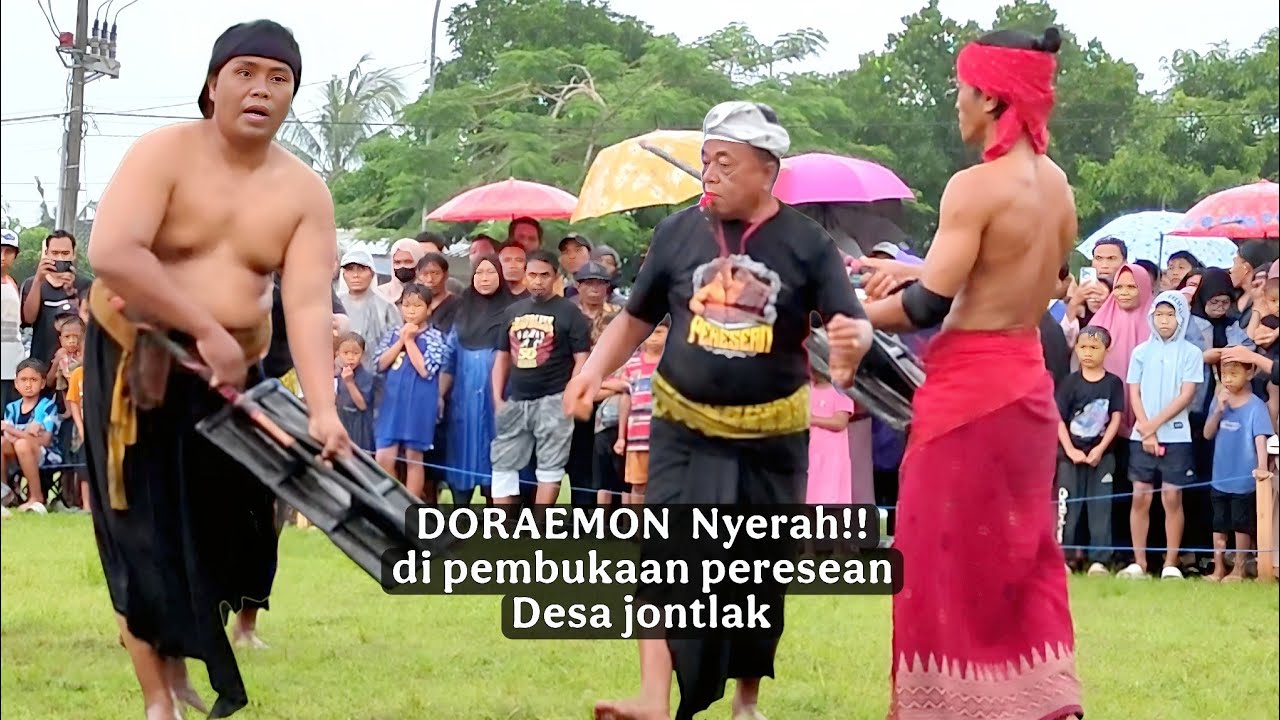 OMBAK TENANG Vs DORAEMON || Pembukaan peresean jontlak 