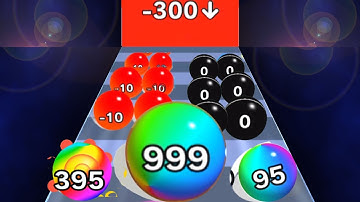 Calculate Ball | Noob vs Pro vs Hacker vs Down in calculate ball 2048 Gameplay