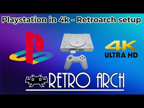 Placeret hoppe Stå på ski PlayStation games in 4K - Full Retro-arch emulation setup - YouTube