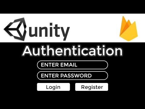 UNITY Tutorial : Email Authentication using Firebase