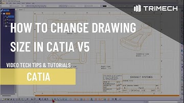 How to Change Drawing Size in CATIA V5