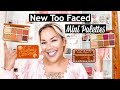 Too Faced Gingerbread Spice Mini Palette And Salted Caramel Mini Palette Comparison