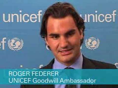 UNICEF: Tennis ace Roger Federer stars in video spot for...