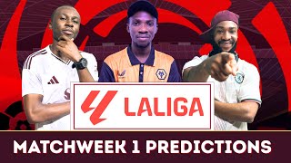 La Liga Matchday 1 Predictions | SAFE FOOTBALL PREDICTIONS &amp; BETTING TIPS #laliga