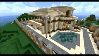 Modern Minecraft Mansion   Map Download