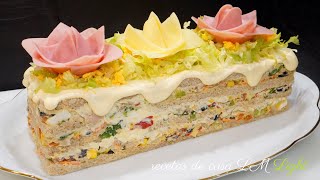 PASTEL DE ATÚN FRÍO FÁCILISIMO Y BAJO EN CALORÍAS