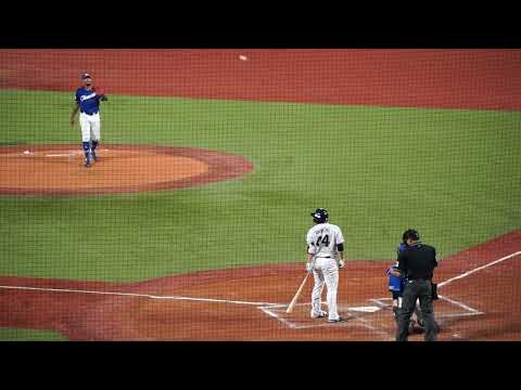 【大西広樹 プロ2度目の打席へ】2023/9/20(水) 大西広樹 ライトフライ 打席(4回裏) vs H.メヒア(中日ドラゴンズ)