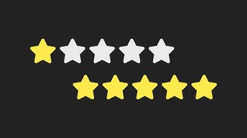 How To Create A Simple Star Rating Using HTML & CSS | Star Rating Widget