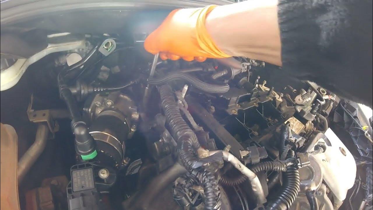 How to remove the Ford 1 0 EcoBoost valve cover YouTube