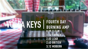 Korg Volca Keys - BURNING AMP PRESETS | Fourth Day | by Michael Kert
