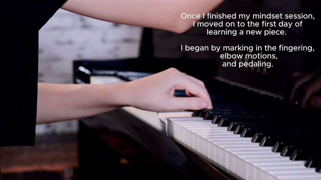 Day by day practice of Claude Debussy The Little Shepherd, from Children's Corner, L. 113 using inner hearing, movement and technical refinement.