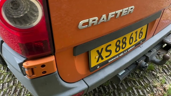 VOLKSWAGEN CRAFTER KASSEVOGN 2,0 TDI