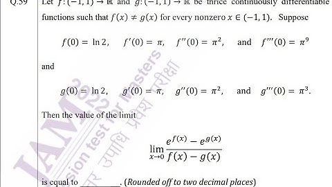 IITJAM (2022) LIMITS  |Mathematics |Question Solution | Vijendra (AIR 166 )