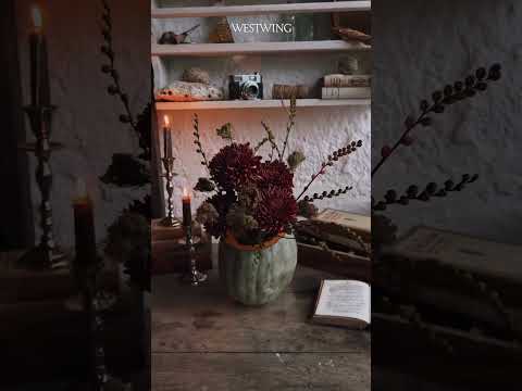 Video: Herbst inspiriert Blatt und Kürbis Wandhaken