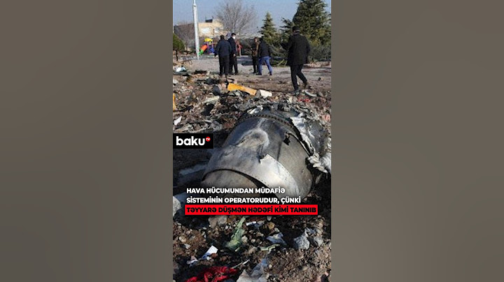 Bu ölkələr İrandan tələb edir ki... | Vurulan təyyarə barədə qalmaqallı iddia