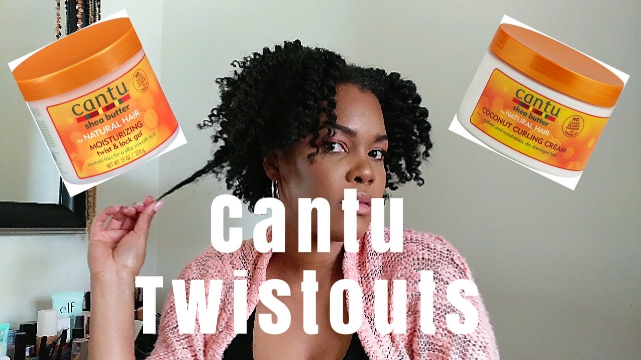 Cantu Twistouts Curling Cream Twist Lock Gel Results