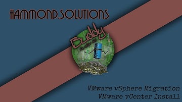 VMware vSphere Migration - VMware vCenter Install