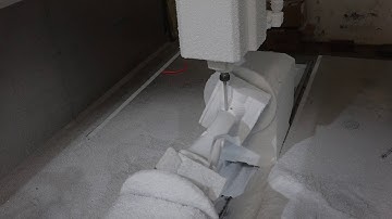 4 axis carving video foam carving video cnc machine in China +8615063391260