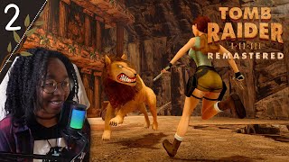 Hardest jumps so far? | Tomb Raider I - III Remastered (Greece Lvl 5-6)