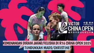 Download Lagu Kemenangan Diraih Jafar/Felisha di Laga Pembuka R16 China Open 2025, Tundukkan Mads/Christine MP3 Download Lagu Kemenangan Diraih Jafar/Felisha di Laga Pembuka R16 China Open 2025, Tundukkan Mads/Christine MP3