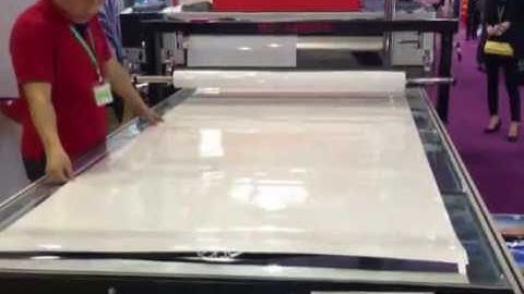 Flatbed Applicator Table | Flat Application Table Machine | Easty EFA Flatbed Applicator Laminator