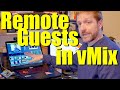 vMix for Remote Production REMI, call-ins, Zoom, Skype, WebEx, Streamyard