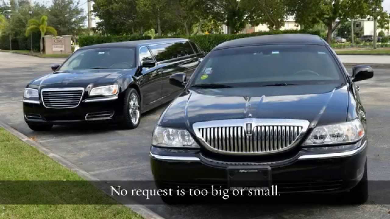 Limo Service Boca Raton | Dignitary Transportation 561-422-8880 - YouTube