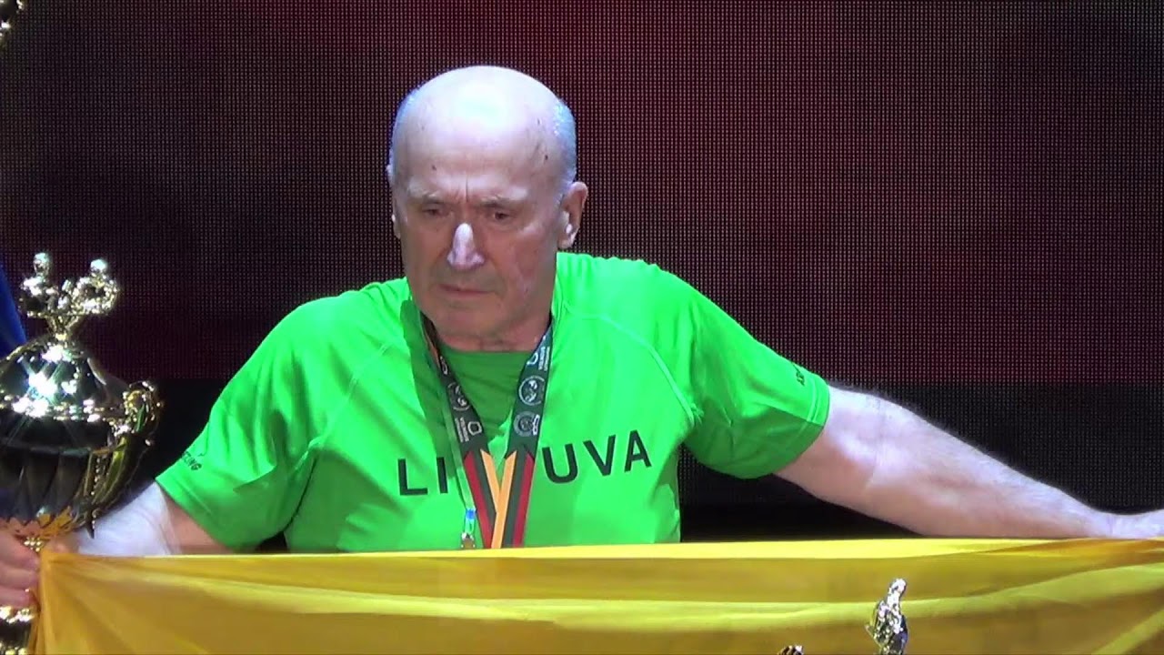 30 th EUROPEAN ARMWRESTLING CHAMPIONSHIP LITHUANIA 2021 MASTERS RIGHT ARM FINALS