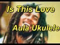 IS THIS LOVE - Bob Marley - Ukulele Tutorial