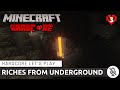 Riches From Underground | Minecraft 1.20 Hardcore Let&#39;s Play #3 | No Commentary