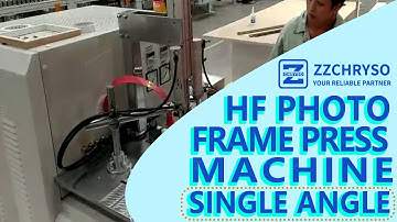 ZZCHRYSO HF high frequency precise wood frame assembly machine for single angle of the four frame