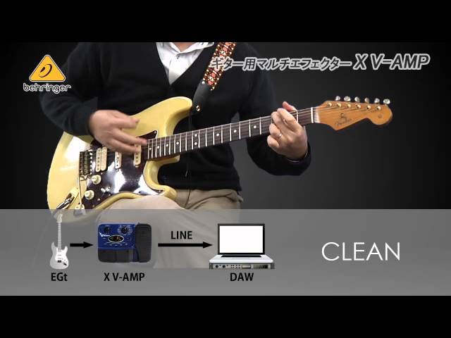 ギターエフェクター　BEHRINGER V-AMP