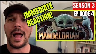 The Mandalorian Season 3 Episode 4 Immediate Reaction! | The Foundling