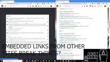 Embedded links from other websites breaking Reddit post.
