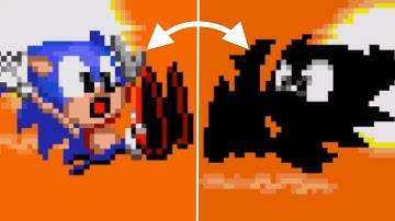Silhouette Characters ~ Sonic 2 Absolute mods ~ Gameplay