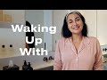 Huda Kattan Reveals How to Achieve Her Signature Glow | Waking Up With | ELLE