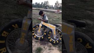 Funny monster cycle riding#monstercycle #bikeriding #viral #stunt #funny @Blackbirdzx