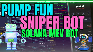 Pump Fun Sniper Bot Demo ⚡ Solana MEV Bot Fast Token Snipes