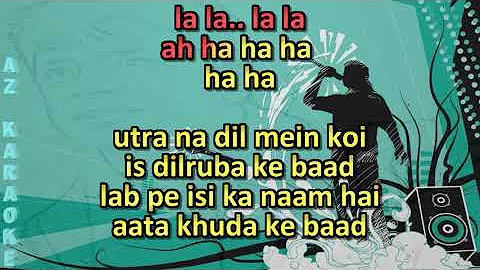 Utra Na Dil Me Koi  Karaoke with Scrolling Lyrics