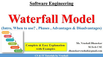 SE 4 : Understand Waterfall Model in 10 Minutes with Real Life Examples  @csittutorialsbyvrushali