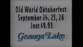Geauga Lake Oktoberfest Commercial 1993