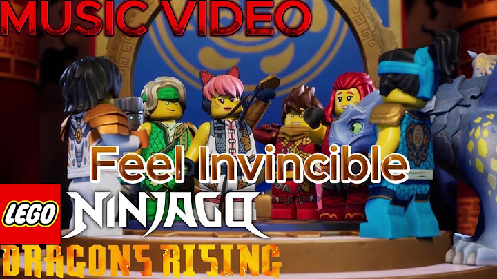 LEGO NINJAGO Dragons Rising Season 2 Part 2 Feel Invincible (Skillet) Music Video