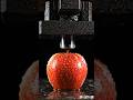 Hydraulic press vs Apple #asmr #blender #blender3d