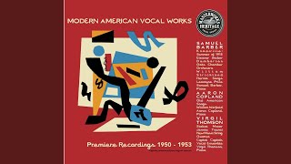 Old American Songs -Set I: No. 3, Long Time Ago "Ballad"