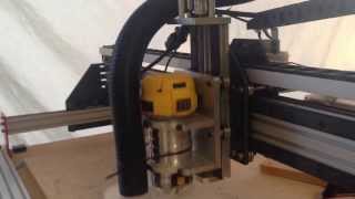 Modified Shapeoko with 4 start ACME Z axis.