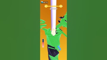 Under 13 Second Stackball 3D Gameplay #shorts #tiktok #gaming #stackball #trending