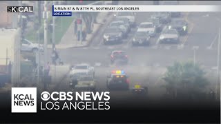 Murder suspect leads LAPD on dangerous pursuit through Los Angeles