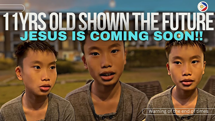 Warning of the End Times Vision | The end is nigh