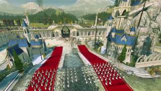 Minas Tirith «крепость стражи» (WARHAMMER 2) cinematic trailer